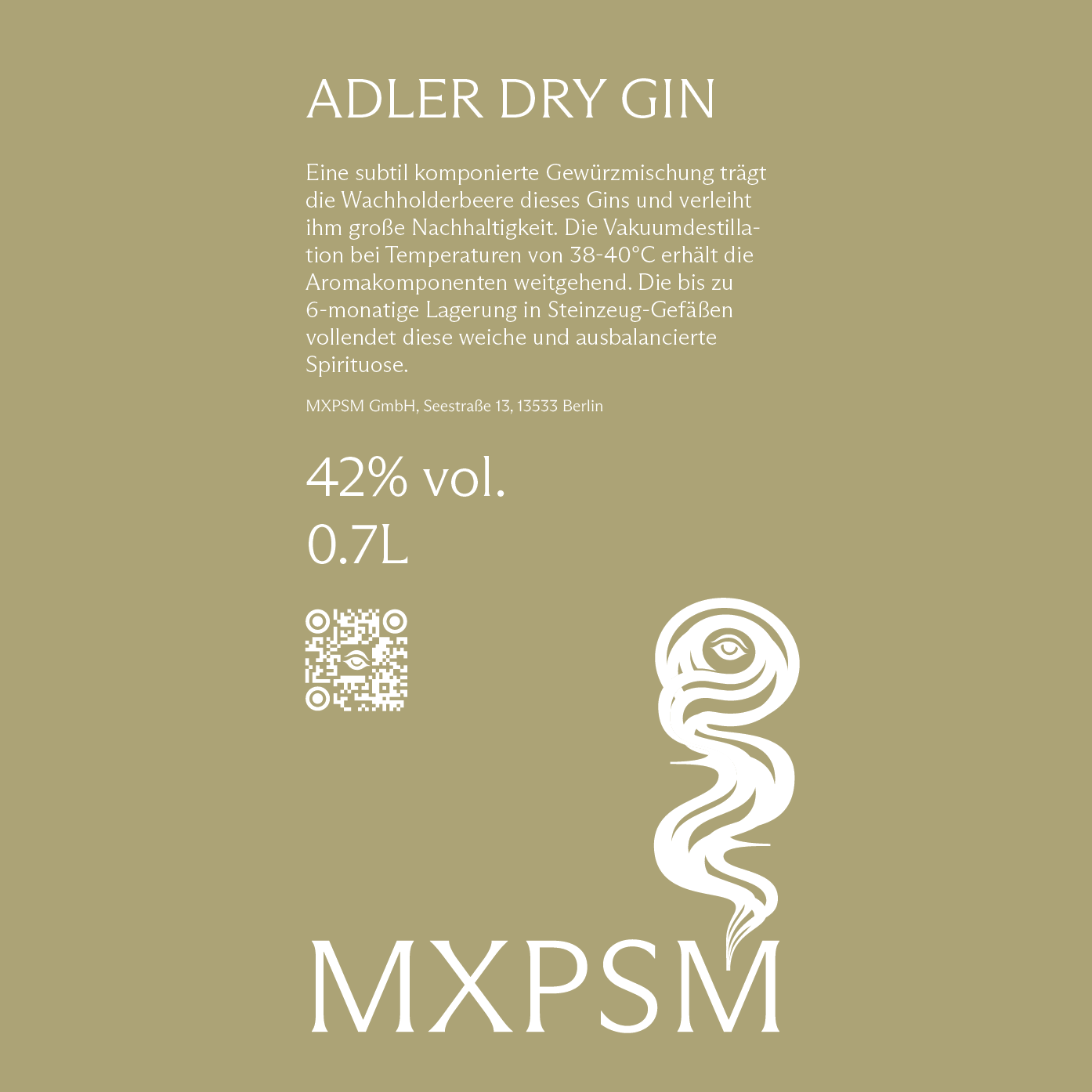 Adler Berlin Dry Gin