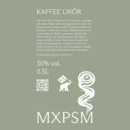 Kaffee Likör // Five Elephant Coffee